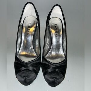 Pre love Bebe satin style heel